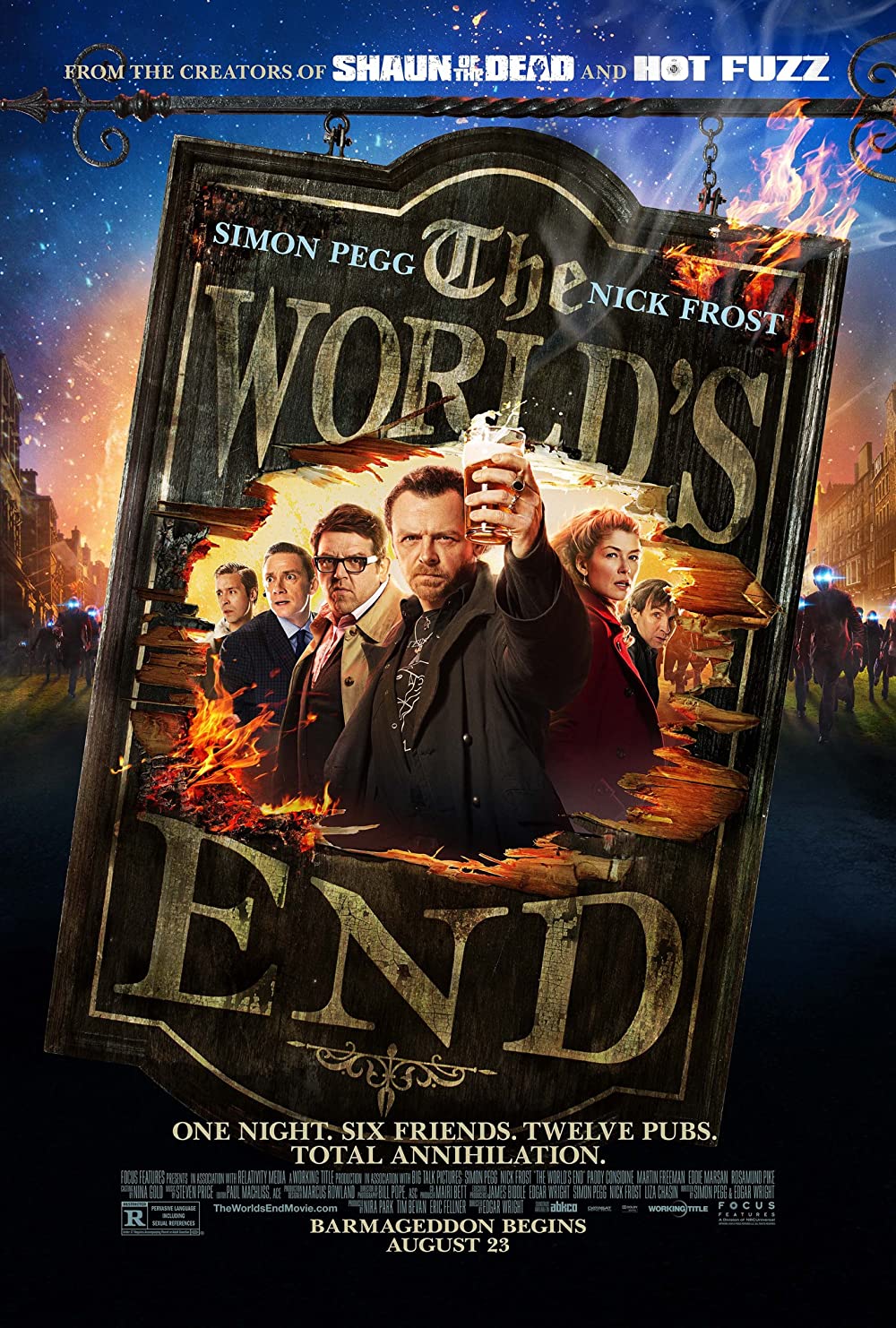 The World&#8217;s End ก๊วนรั่วกู้โลก (2013)
